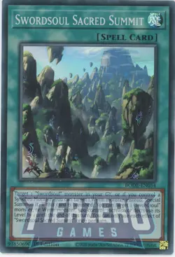 Yugioh BODE-EN054 Swordsoul Sacred Summit Super Rare 1st Edition NM/LP - Image 1