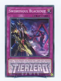Yugioh BODE-EN073 Swordsoul Blackout Common 1st Edition NM/LP - Image 1
