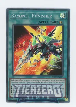Yugioh BODE-EN098 Bayonet Punisher Super Rare 1st Edition NM/LP - Image 1
