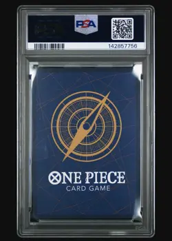 One Piece Monkey.D.Luffy OP13-118 Alternate Art Secret Rare Foil PSA 9 - Image 2