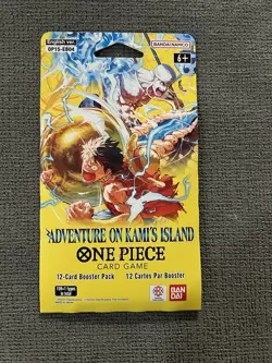 One Piece TCG OP-15 Adventure on Kami's Island Sleeved Booster Pack English - Image 1