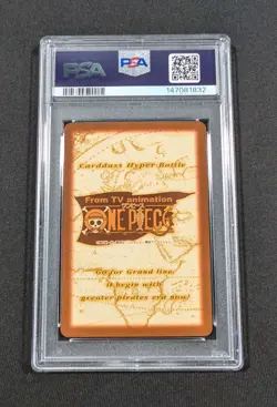 2001 Japanese One Piece CHB Nami S98 PSA 9 MINT Grand Line Comp. 1 - Image 2