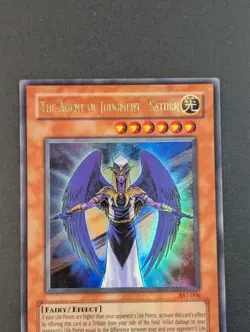 Yugioh TCG - 1x The Agent of Judgment - Saturn - AST-006 - NM/LP Ultra Rare 2004 - Image 5