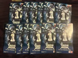 Union Arena Solo Leveling Sleeved Booster Pack English Lot of 12 English Booster - Image 1