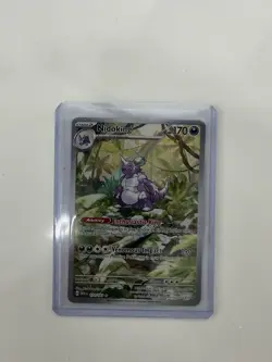 Pokemon TCG Nidoking Scarlet & Violet 151 Illustration Rare Card 174/165 - Image 1