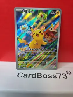 Pikachu 027 Sv: Scarlet & Violet Promo Cards Holo [4/4] - Image 1