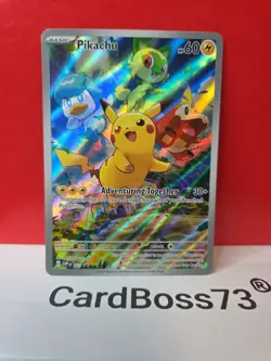 Pikachu 027 Sv: Scarlet & Violet Promo Cards Holo [4/4] - Image 2