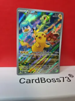 Pikachu 027 Sv: Scarlet & Violet Promo Cards Holo [4/4] - Image 3