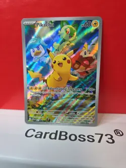 Pikachu 027 Sv: Scarlet & Violet Promo Cards Holo [4/4] - Image 4