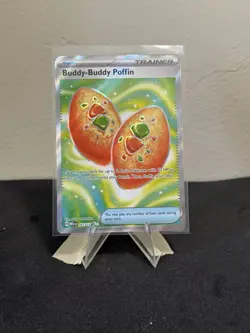 Buddy-Buddy Poffin 167/132 ME01: Mega Evolution - Pokemon Card - NM - Image 1
