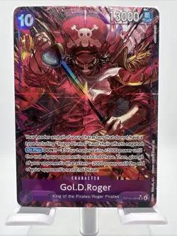 Gol.D.Roger (Alt Art) OP13-064 SR Carrying on His Will - ONE PIECE Card ENGLISH - Image 1