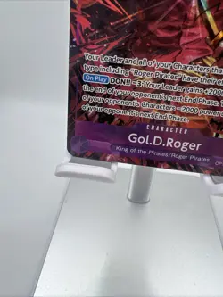 Gol.D.Roger (Alt Art) OP13-064 SR Carrying on His Will - ONE PIECE Card ENGLISH - Image 3