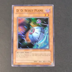 Yugioh TCG - D.D. Scout Plane - IOC-012 - Vintage - LP - Monster - Machine 2004 - Image 2