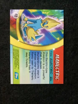 Manectric Topps 2004 advanced challenge card #42 NM - Image 2