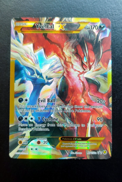 Pokemon Card - Yveltal EX XY150a - Full Art Black Star Promo (NM) - Image 1