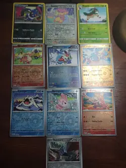 Pokemon Tcg 10 Card Lot Holo, Reverse Holo - Image 1