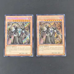 Yugioh TCG - 2x Steelswarm Longhorn - HA06-EN016 - 1st - Secret Rare LP/NM 2012 - Image 2