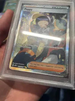 PSA 9 Poppy 227/197 Obsidian Flames Special Illustration Rare Pokemon Card - Image 5