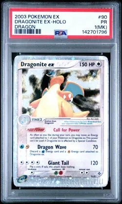 PSA 1 MK Dragonite ex 90/97 2003 Ex Dragon Ultra Rare Pokemon Card - Image 1