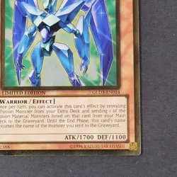 Yugioh TCG - Elemental Hero Prisma - GLD3-EN014 - Limited Ed - NM Gold Rare 2010 - Image 4