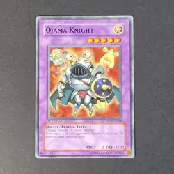 Yugioh TCG - Ojama Knight - TAEV-EN044 - 1st Edition - NM - Common - Fusion 2007 - Image 2