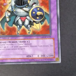 Yugioh TCG - Ojama Knight - TAEV-EN044 - 1st Edition - NM - Common - Fusion 2007 - Image 4