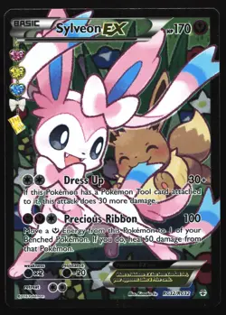 Sylveon EX RC32 Generations Radiant Collection Ultra Rare Pokemon Card - Image 1