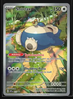 Snorlax 051 SV: Scarlet & Violet Black Star Promo Pokemon Card - Image 1