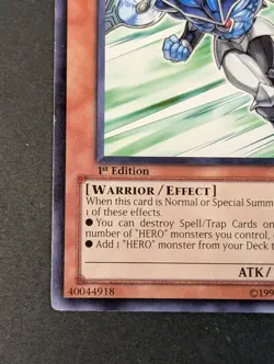 Yugioh TCG - 1x Elemental Hero Stratos - RYMP-EN008 - LP - 1st Edition - 2012 - Image 3