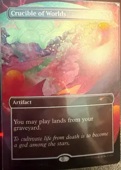 Crucible of Worlds (Galaxy Foil) Secret Lair Drop Foil - Image 1