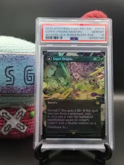 Esper Origins | Summon: Esper Maduin (Borderless Foil) #370 Final Fantasy PSA 10 - Image 1