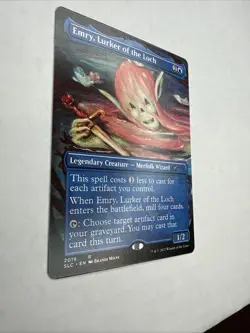 MTG Emry, Lurker of the Loch Borderless, Secret Lair: 30th Anniversary Edition - Image 2