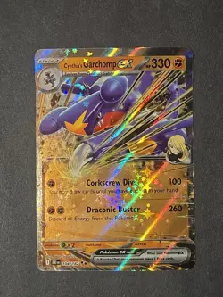 Cynthia’s Garchomp ex 104/182 Paradox Rift Double Rare Near Mint Pokemon TCG - Image 1