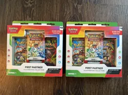 Pokemon First Partner Illustration Collection Series 1 - Lot of 2 - Image 1