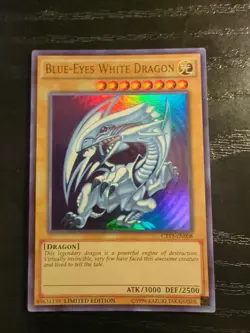 Yugioh! LP+ Blue-Eyes White Dragon - CT13-EN008 - Ultra Rare - Limited Edition - Image 1