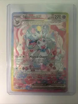 Pokemon SV: Prismatic Evolutions Sylveon ex 156/131 - Image 1