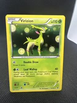 Virizion - (Cosmos Holo) 013/101 Blister Exclusives Holo Pokemon TCG LP - Image 1