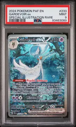 Gardevoir Ex Pokemon Paf En-Paldean Fates 233 NM PSA 9 - Image 1