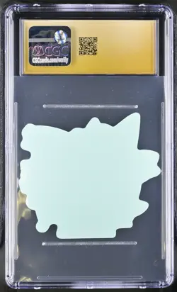 CGC 10 PRISTINE Gengar 2019 Pokemon Stickers Pt.4 B-Side Label - Image 2