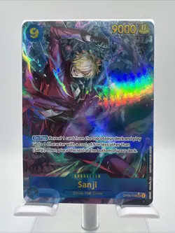 One Piece Wings of the Captain Sanji OP06-119 Alternate Alt Art SEC NM - Image 1
