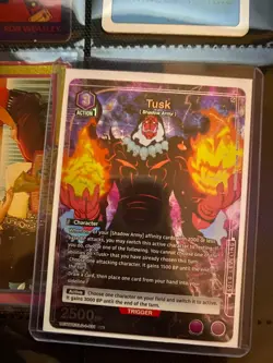 Tusk (U*) UE17BT/SLG-1-031 Solo Leveling Union Arena NM Ultra Rare - Image 1