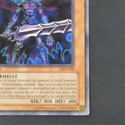 Yugioh TCG - Guardian Baou - DCR-008 - LP/MP - 1st Edition - Rare - Fiend 2007 - Image 4