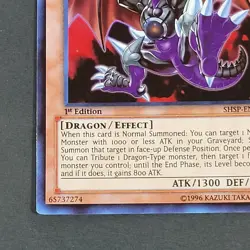 Yugioh - 1x Dragard - SHSP-EN092 - 1st Edition - Super Rare - NM/LP - 2013 - Image 3
