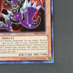 Yugioh - 1x Dragard - SHSP-EN092 - 1st Edition - Super Rare - NM/LP - 2013 - Image 4