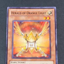 Yugioh TCG - Herald of Orange Light - TU07-EN017 - LP - Common - Unlimited, 2012 - Image 4