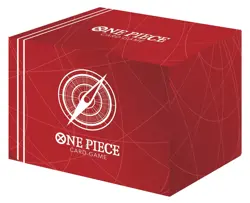 BANDAI ONE PIECE Card Game Clear Card Case 2022 Standard Red - Image 1