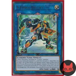 Yugioh S-Force Justify BLVO-EN048 Ultra Rare 1st Edition NM - Image 1