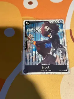 One Piece Card Game - Brook ST14-010 Holo Foil (PRB02) - Image 1