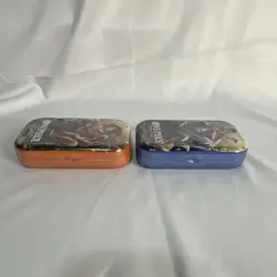 Bandai Namco One Piece Card Game Tin Pack Set Vol.2 Storage Tins Orange Blue - Image 5