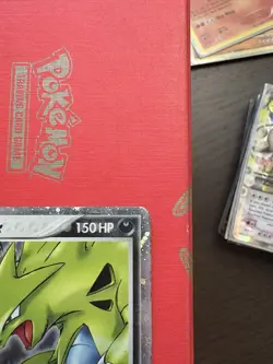 Pokemon TCG Tyranitar EX Cosmos Holo Ultra Rare Card 17/17 Pop Series 1 - Image 5